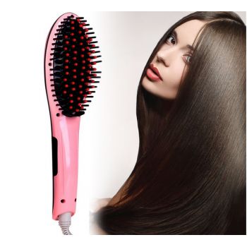 Fast Hair Brush Straightner 